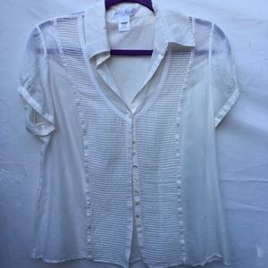 White House/Black Market blouse L